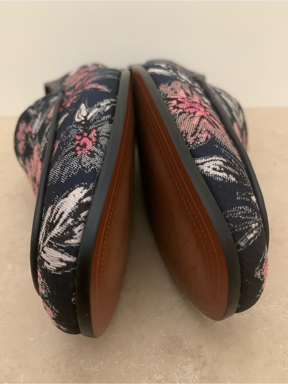 NWOB Sam Edelman Leon Secret Garden Jacquard Floral Loafers Flats Size 8M - Picture 7 of 8
